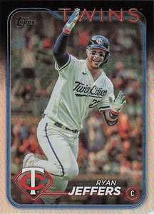 2024 Topps Baseball Rainbow Foil Ryan Jeffers #344