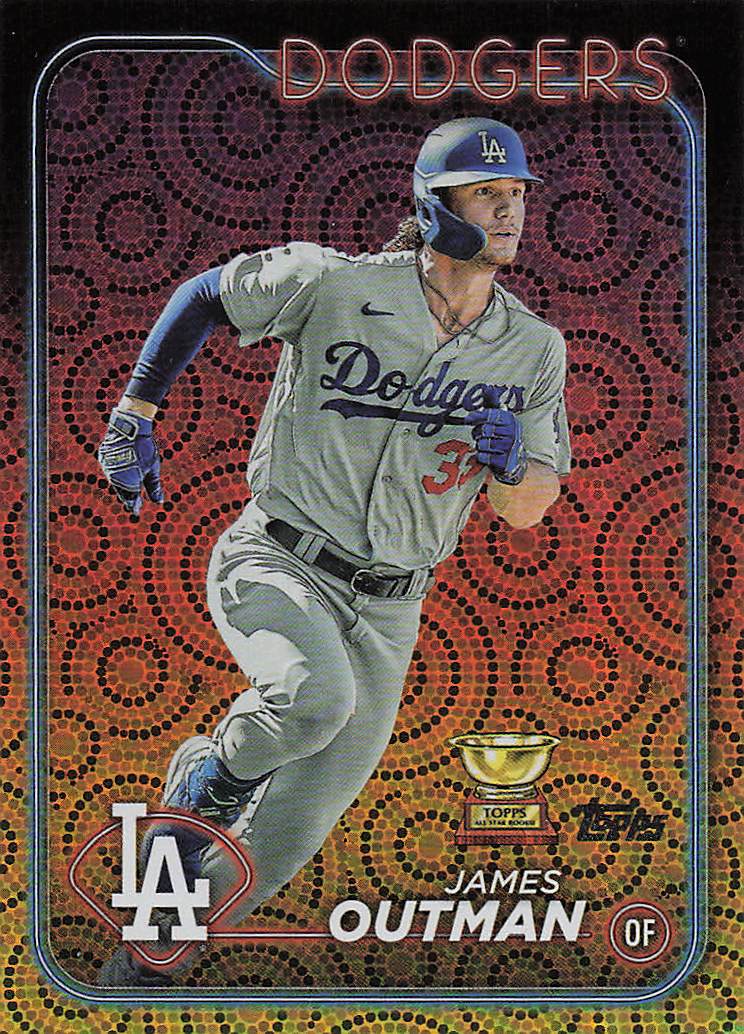 2024 Topps Baseball Holiday James Outman #362