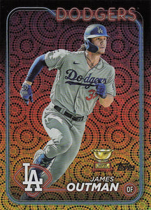 2024 Topps Baseball Holiday James Outman #362