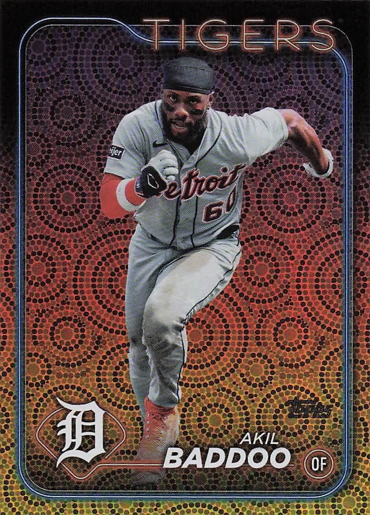 2024 Topps Baseball Holiday Akil Baddoo #373