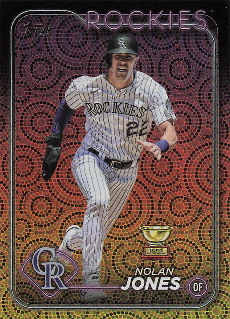 2024 Topps Baseball Holiday Nolan Jones #374
