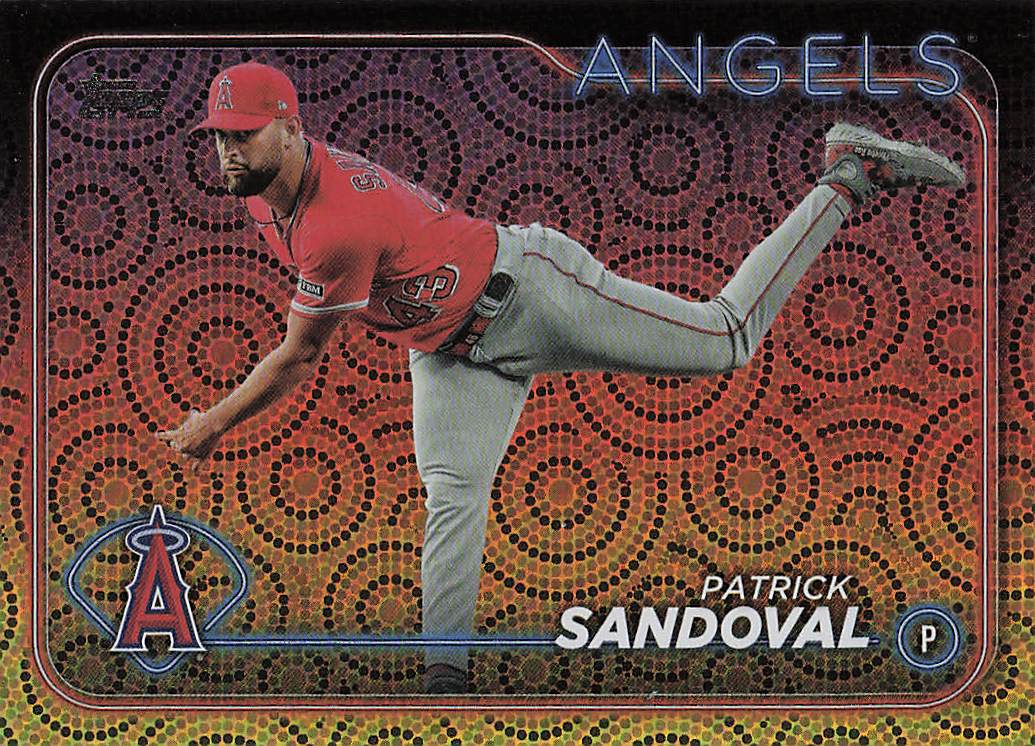 2024 Topps Baseball Holiday Patrick Sandoval #388