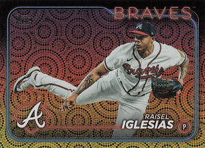 2024 Topps Baseball Holiday Raisel Iglesias #396