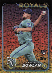 2024 Topps Baseball Holiday Jonathan Bowlan #399 Rookie
