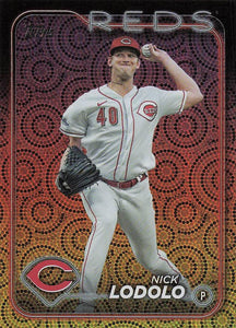 2024 Topps Baseball Holiday Nick Lodolo #418