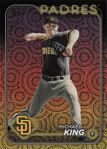 2024 Topps Baseball Holiday Michael King #429