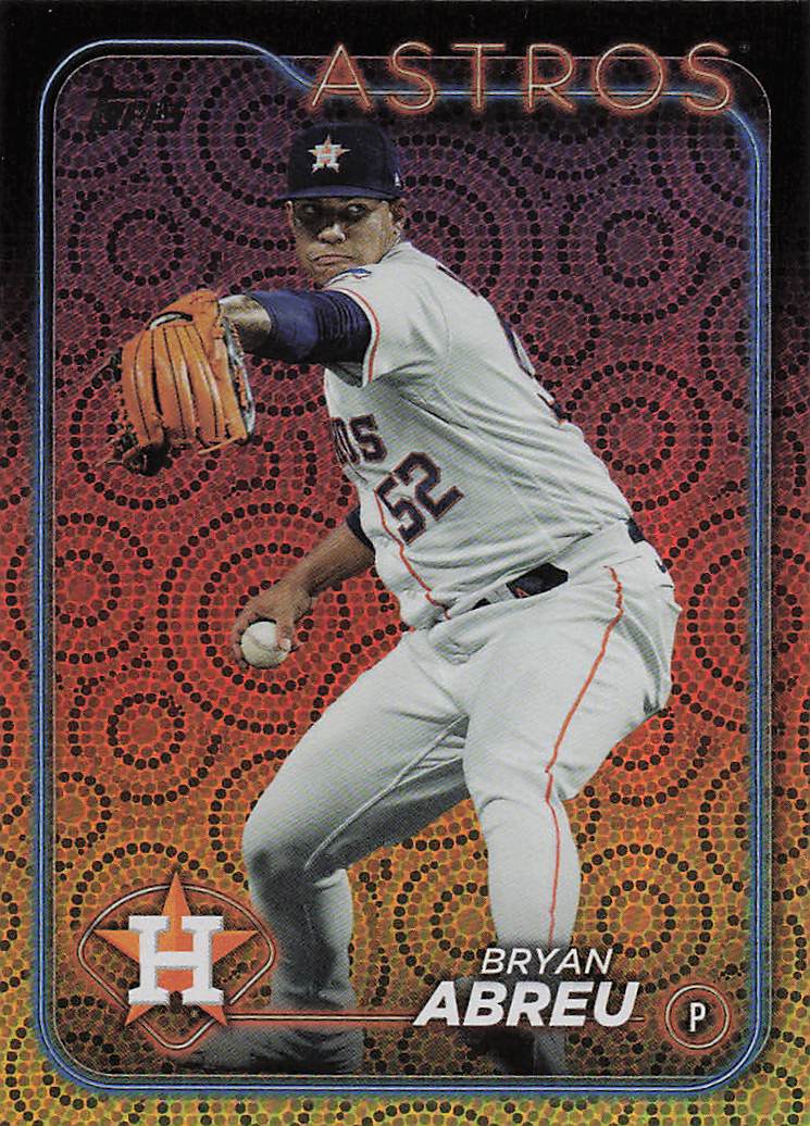 2024 Topps Baseball Holiday Bryan Abreu #438