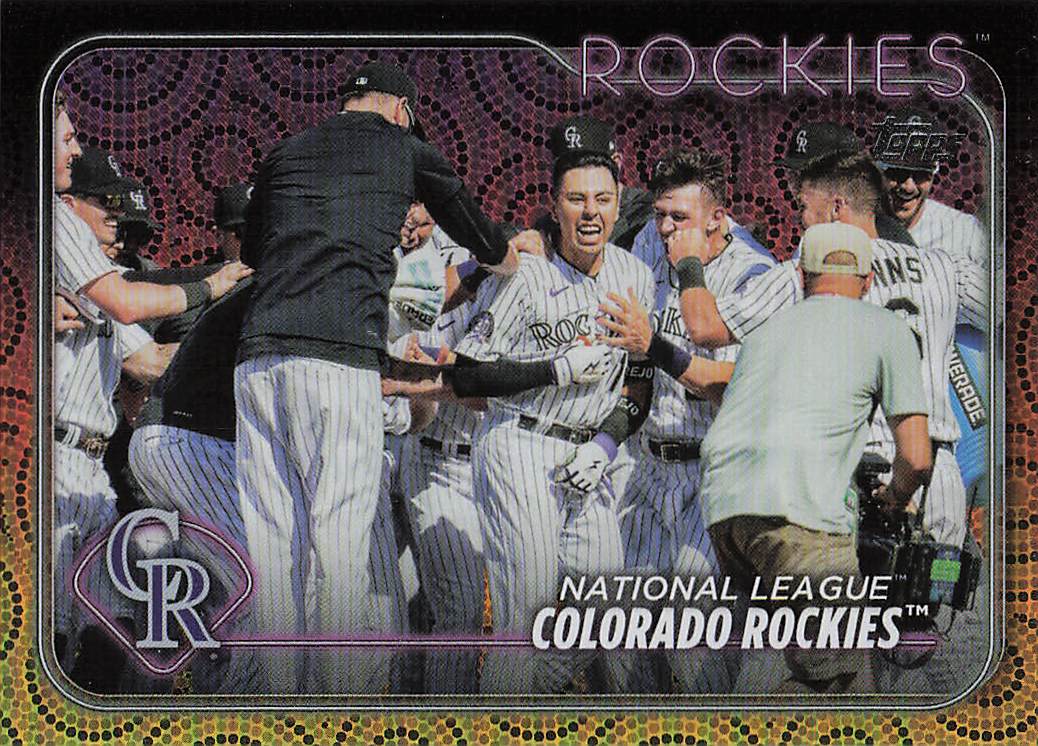 2024 Topps Baseball Holiday Colorado Rockies #526