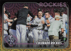 2024 Topps Baseball Holiday Colorado Rockies #526