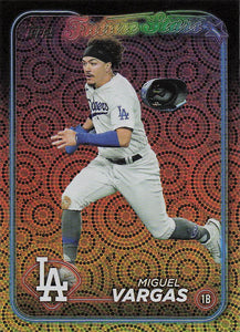 2024 Topps Baseball Holiday Miguel Vargas #541