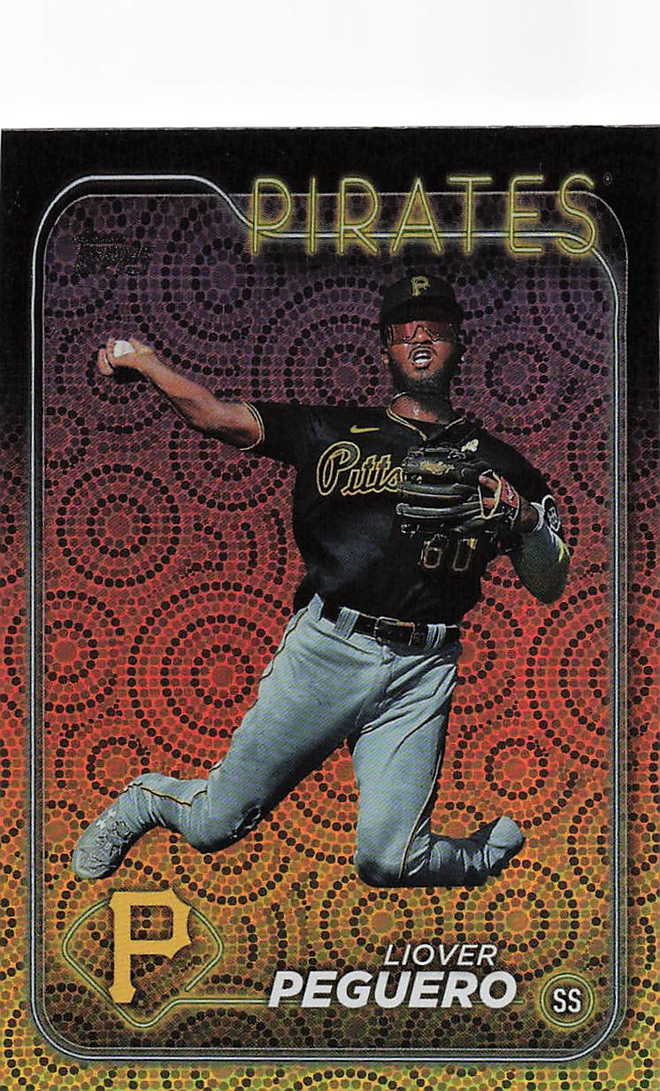 2024 Topps Baseball Holiday Liover Peguero #542
