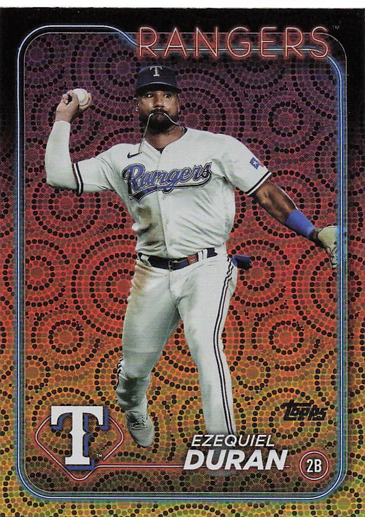 2024 Topps Baseball Holiday Ezequiel Duran #555