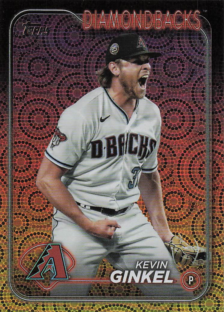 2024 Topps Baseball Holiday Kevin Ginkel #572