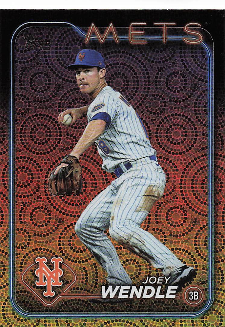 2024 Topps Baseball Holiday Joey Wendle #577