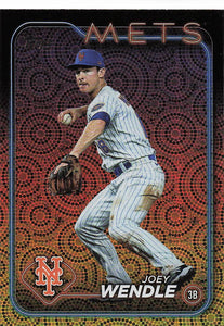 2024 Topps Baseball Holiday Joey Wendle #577