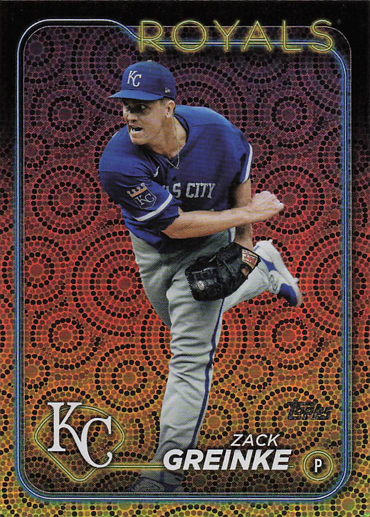 2024 Topps Baseball Holiday Zack Greinke #610