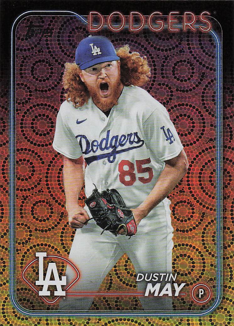 2024 Topps Baseball Holiday Dustin May #683