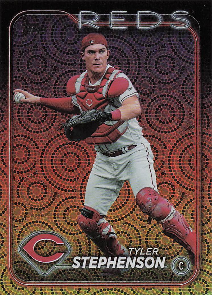 2024 Topps Baseball Holiday Tyler Stephenson #684