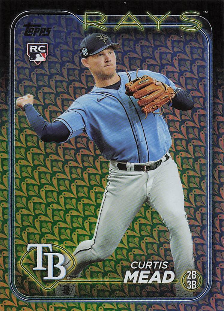 2024 Topps Baseball Holiday Curtis Mead #82