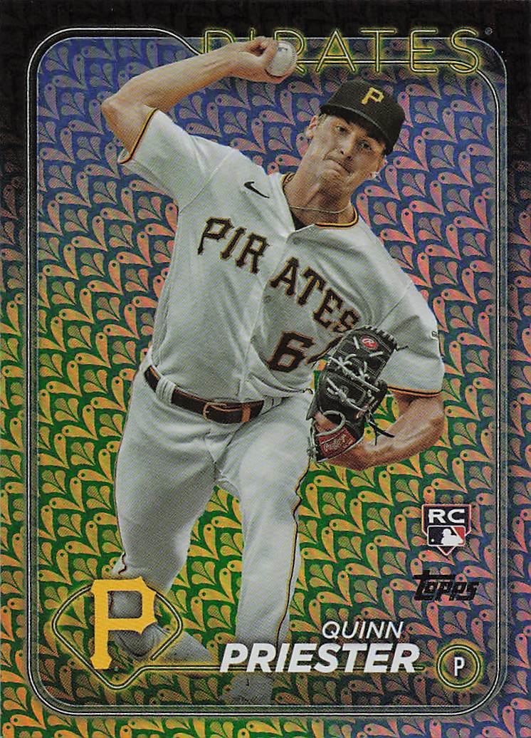 2024 Topps Baseball Holiday Quinn Priester #93