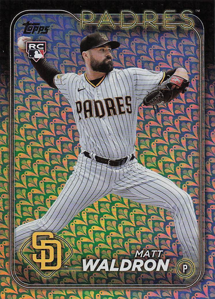 2024 Topps Baseball Holiday Matt Waldron #162