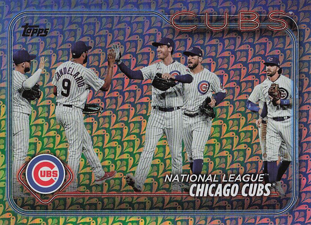 2024 Topps Baseball Holiday Chicago Cubs #165