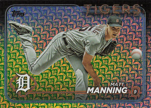 2024 Topps Baseball Holiday Matt Manning #277