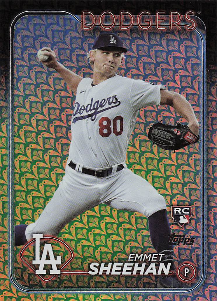 2024 Topps Baseball Holiday Emmet Sheehan #283