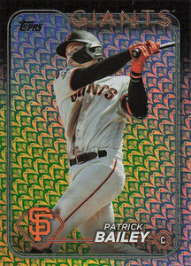 2024 Topps Baseball Holiday Patrick Bailey #346