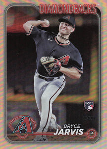 2024 Topps Baseball Rainbow Foil Bryce Jarvis #363 Rookie
