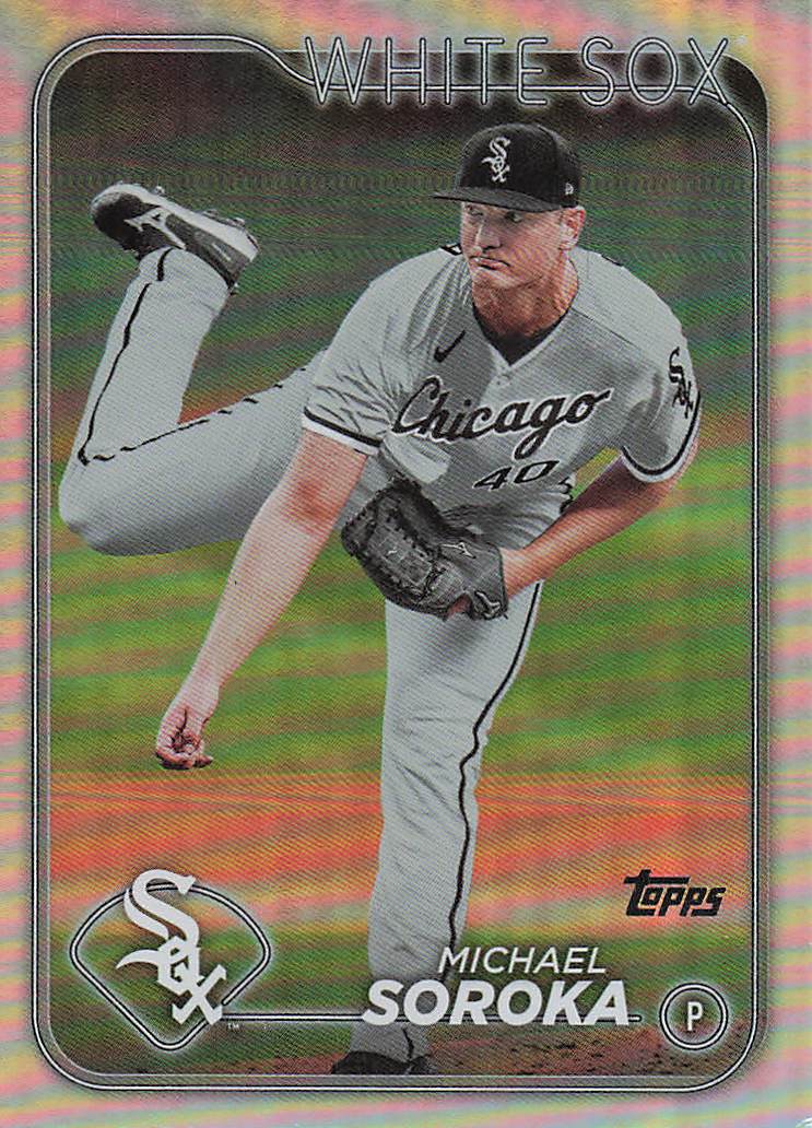 2024 Topps Baseball Rainbow Foil Michael Soroka #367