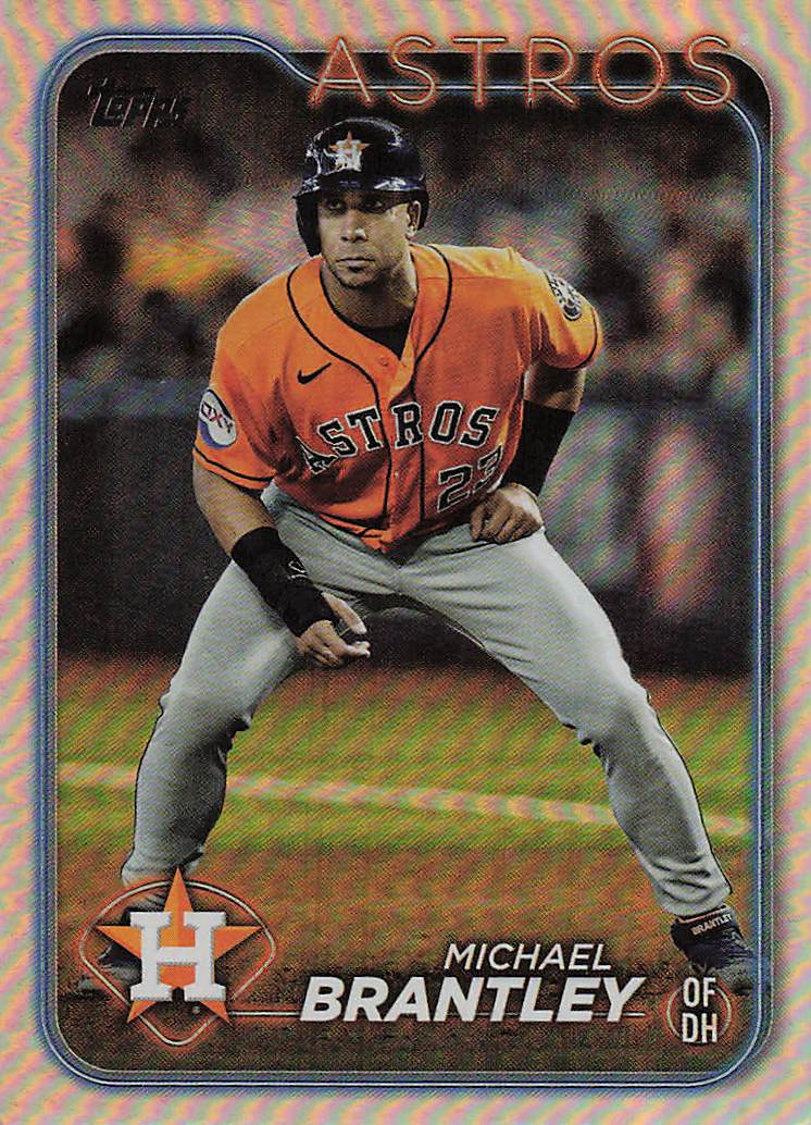 2024 Topps Baseball Rainbow Foil Michael Brantley #381