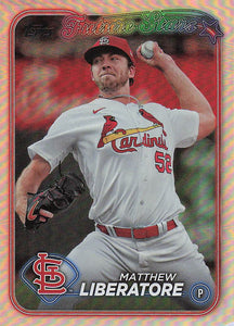 2024 Topps Baseball Rainbow Foil Matthew Liberatore #584