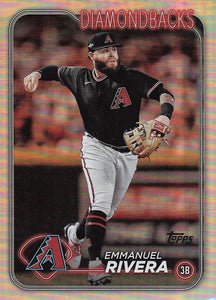 2024 Topps Baseball Rainbow Foil Emmanuel Rivera #669