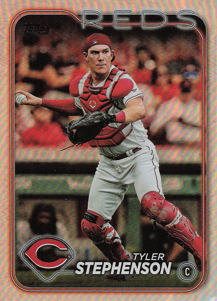 2024 Topps Baseball Rainbow Foil Tyler Stephenson #684