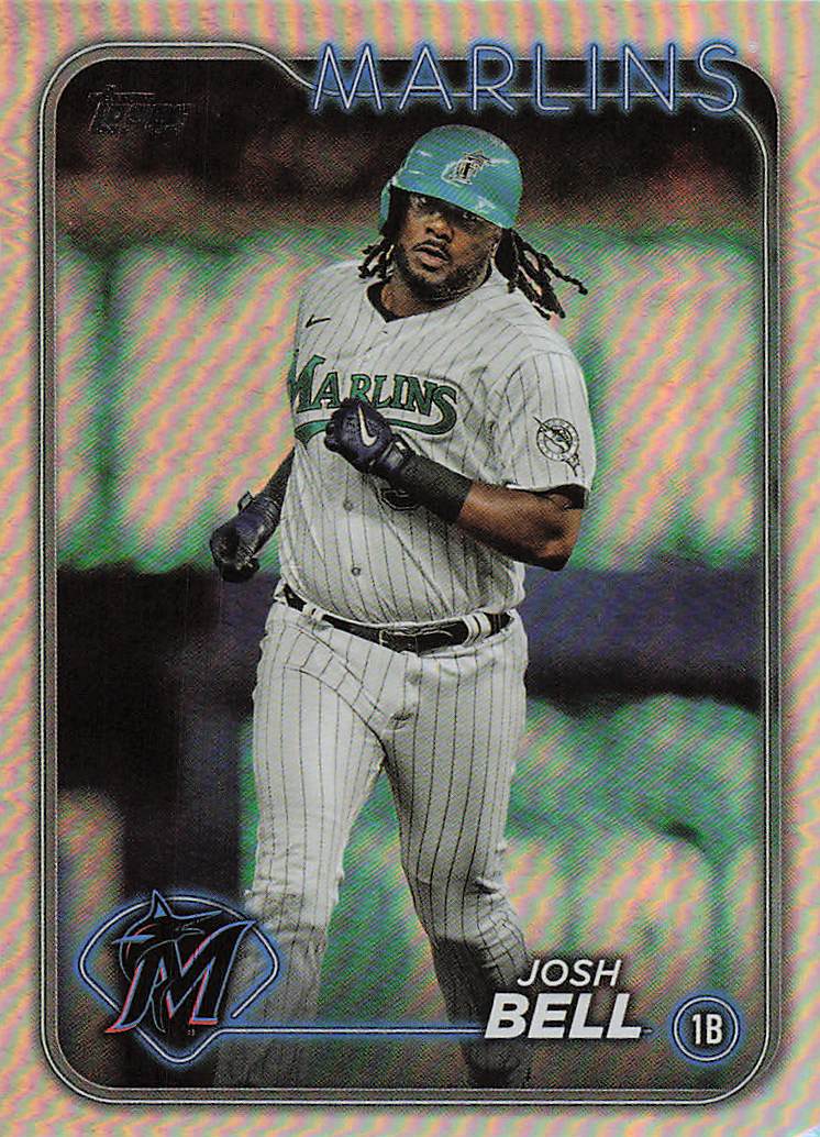 2024 Topps Baseball Rainbow Foil Josh Bell #689