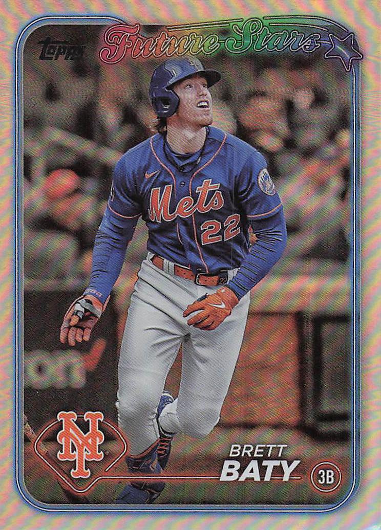 2024 Topps Baseball Rainbow Foil Brett Baty #690