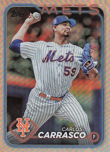 2024 Topps Baseball Rainbow Foil Carlos Carrasco #693