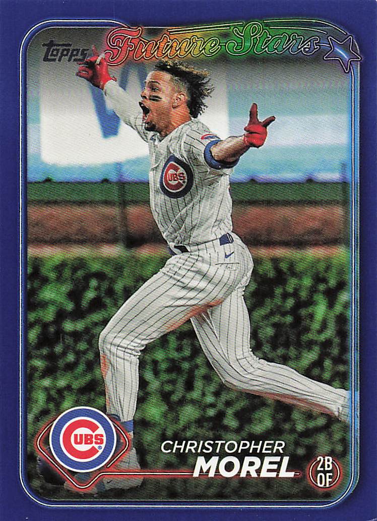 2024 Topps Baseball Royal Blue Christopher Morel #128