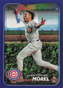 2024 Topps Baseball Royal Blue Christopher Morel #128