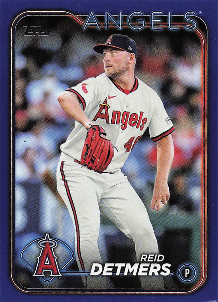 2024 Topps Baseball Royal Blue Reid Detmers #137