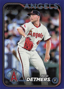 2024 Topps Baseball Royal Blue Reid Detmers #137