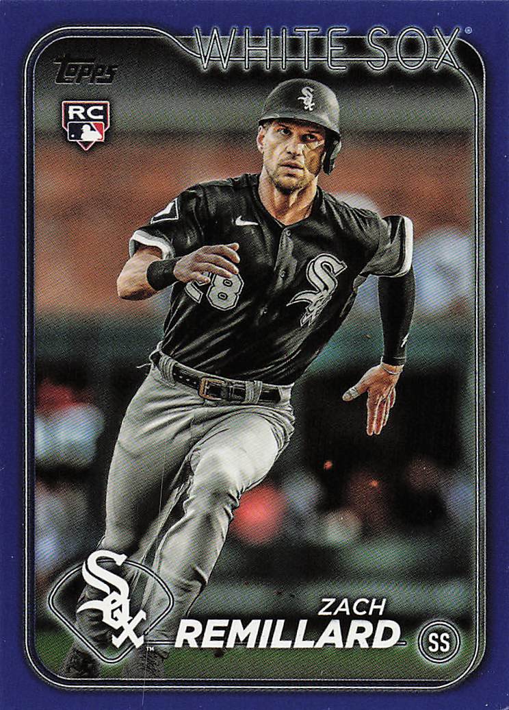 2024 Topps Baseball Royal Blue Zach Remillard #222