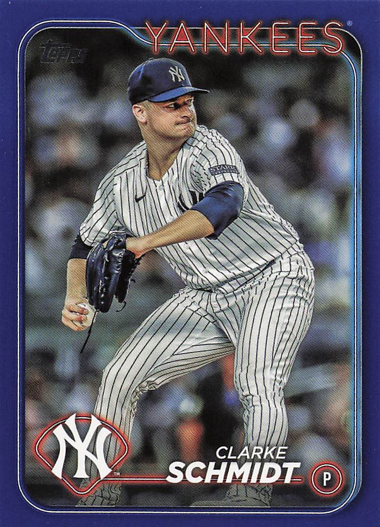 2024 Topps Baseball Royal Blue Clarke Schmidt #264