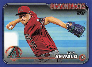 2024 Topps Baseball Royal Blue Paul Sewald #271