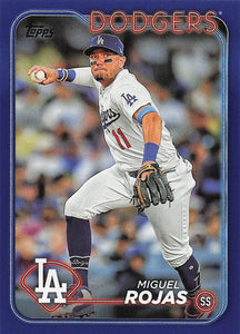 2024 Topps Baseball Royal Blue Miguel Rojas #389
