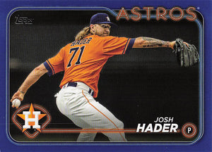 2024 Topps Baseball Royal Blue Josh Hader #433