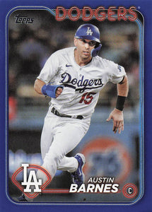 2024 Topps Baseball Royal Blue Austin Barnes #422