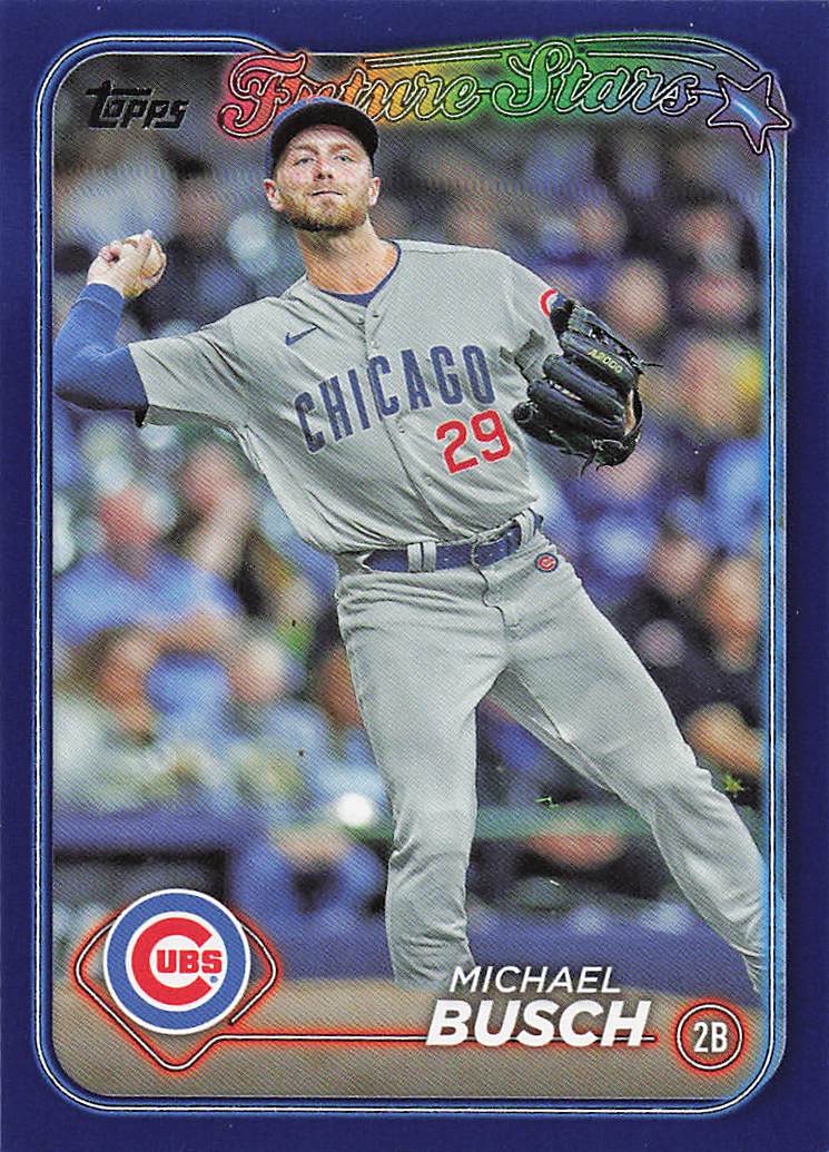 2024 Topps Baseball Royal Blue Michael Busch #471