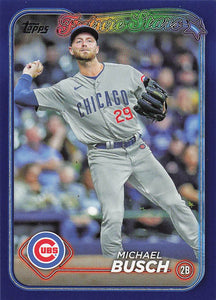 2024 Topps Baseball Royal Blue Michael Busch #471